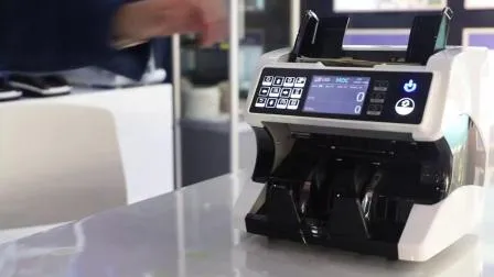 プロフェッショナル紙幣カウンタートップローディングデュアルCisマネーディテクタミックスバリューカウンター現金紙幣カウンター